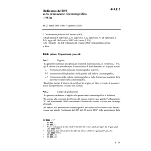 O DFI promozione cinematografica (OPCin)