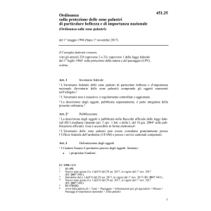 O Protezione zone palustri