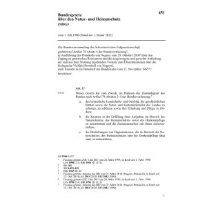 BG Natur- & Heimatschutz, NHG