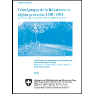 Témoignages Résistance région genevoise