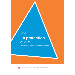 La protection civile - Données, Mission