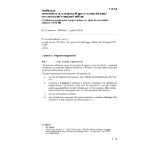 O approvazione piani costr. mili.OAPCM