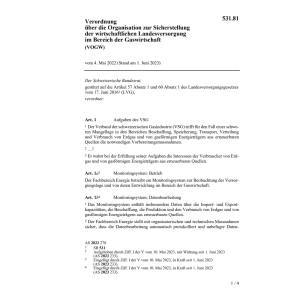 V Landesversorgung Gaswirtschaft (VOGW)