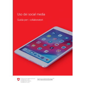 Uso dei social media