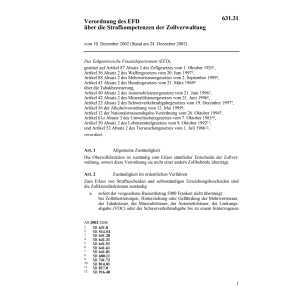 V Strafkompetenzen Zollverwaltung