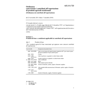 O contributi esportazione