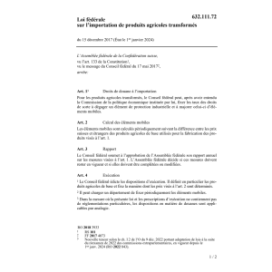 LF im- exportation produits agricoles