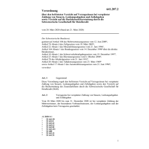 V Verzicht auf Verzugszinsen