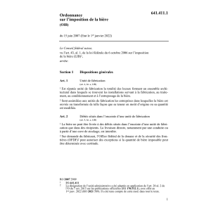 O imposition bière OIB