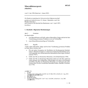 Mineralölsteuergesetz (MinöStG)
