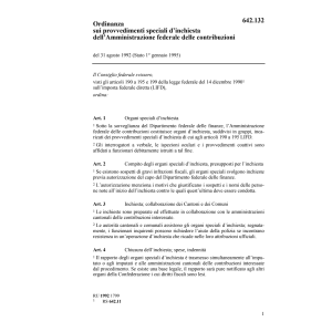 O provvedimenti administratione federale