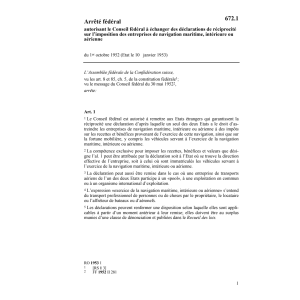 AF déclarations réciprocité / imposition