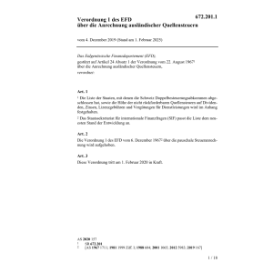 V 1 EFD pauschale Steueranrechnung
