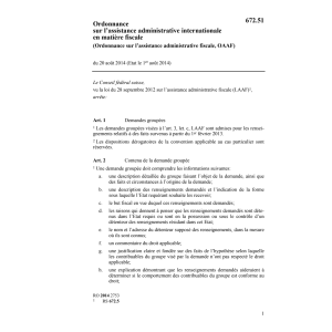 O ass. administrative fiscale, OAAF