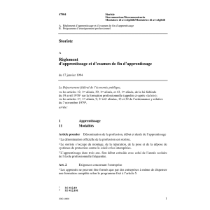 R d'apprentissage, Storiste/Storiste