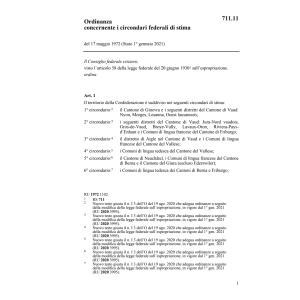 O circondari federali di stima