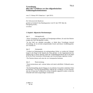 V Eidg. Schätzungskommissionen, VESchK