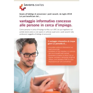 Vantaggio informativo ricerca di impiego