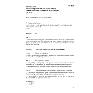 O compensation, force hydraulique, OCFH
