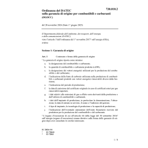 O DATEC combustib. e carburanti (OGOCC)