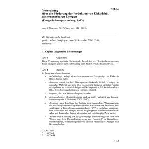 V Energieförderungsverordnung, EnFV