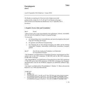 Energiegesetz EnG
