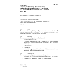 O Impiego mezzi militari, OIMAC