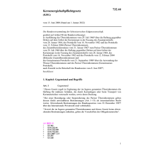 Kernenergiehaftpflichtgesetz, KHG