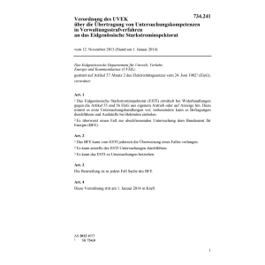 V UVEK Untersuchungskompetenzen