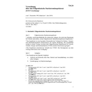 V Eidg. Starkstrominspektorat