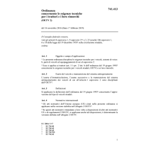 O esigenze per trattori agricoli, OETV 2