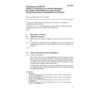 O contrôle automobiles émissions gaz/fum