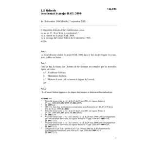 AF projet RAIL 2000