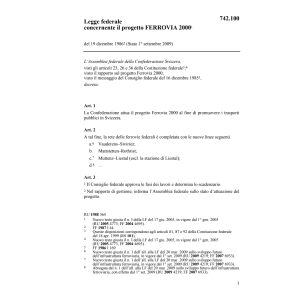 DF progetto Ferrovia 2000