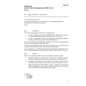 O Servizio assegnazione tracce (OSAT)