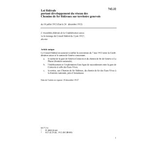 LF développement résau ch.d.fer genevois