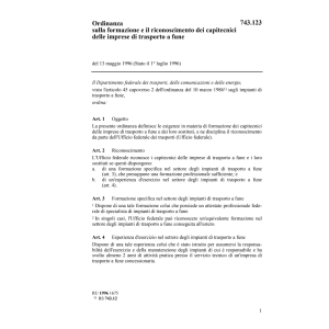 O Formazione capitecnici delle imprese