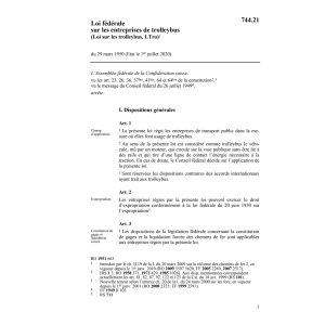 LF entreprises de trolleybus