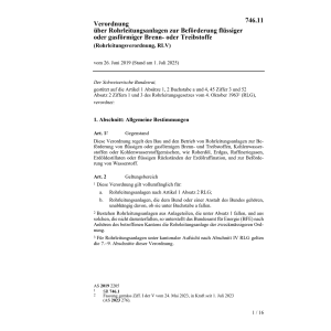 Rohrleitungsverordnung, RLV
