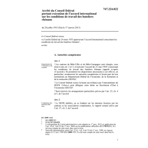 A conditions de travail des bateliers