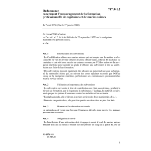 O formation professionnelle capitaines