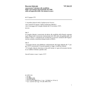 DF Conv. salvaguardia vita umana in mare