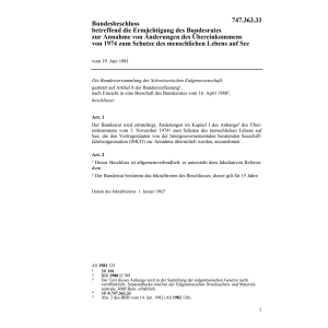 BB Schutz menschl. Leben auf See Üeb. 2