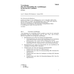 V Fnanzhilfen Luftfahrt VFAL