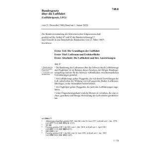BG über die Luftfahrt, LFG