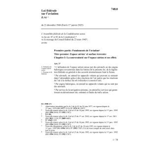 LF sur l'aviation, LA