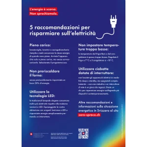 Manifesto A3 Apparecchiature elettriche