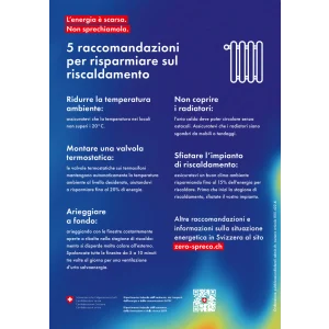 Manifesto A5 Riscaldamento