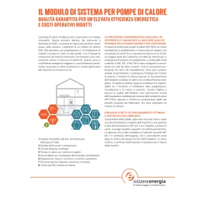 Il modulo di sistema per pompe di calore