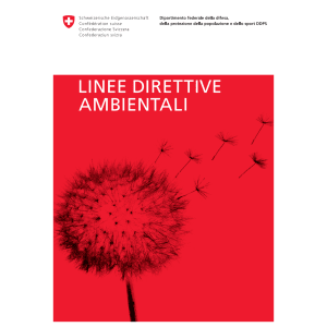 Linee direttive ambientali